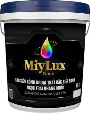 Sơn siêu bóng ngoại thất đặc biệt Nano ngọc trai kháng muối
